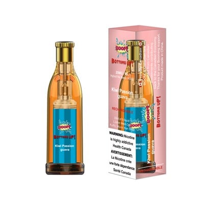 Kiwi Passion Guava Bottoms Up by Boom Disposable Vape
