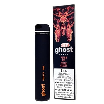 Peach Ice By Ghost Mega Disposable Vape