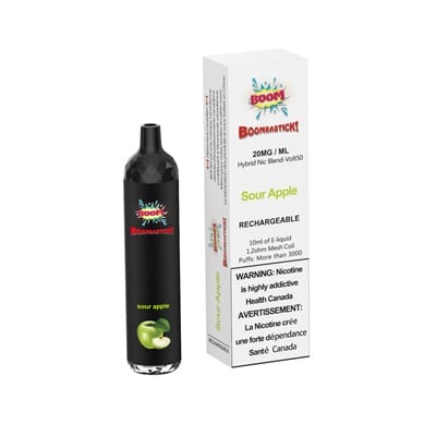 Sour Apple Boombastick by Boom Disposable Vape