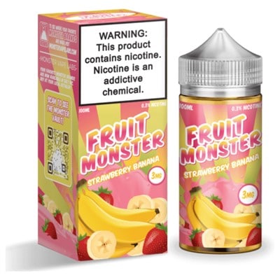 Strawberry Banana Fruit Monster Vape Labs