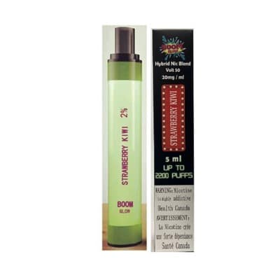 Strawberry Kiwi by Boom Glow Disposable Vape