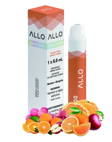 Orange Apple Allo 1600 Disposable Vape