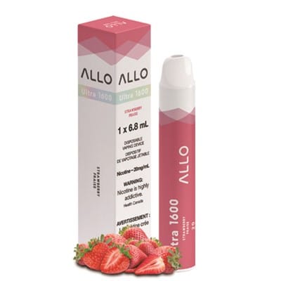 Strawberry Allo 1600 Disposable Vape