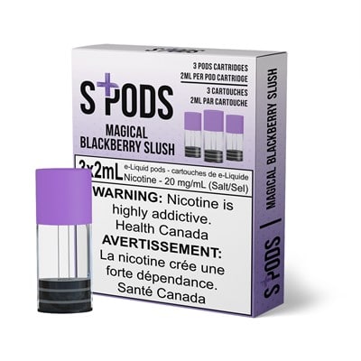 Magical Blackberry Slush by Plus Pods