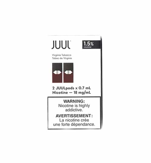 JUUL Virginia Tobacco Pods 1.5% Nicotine