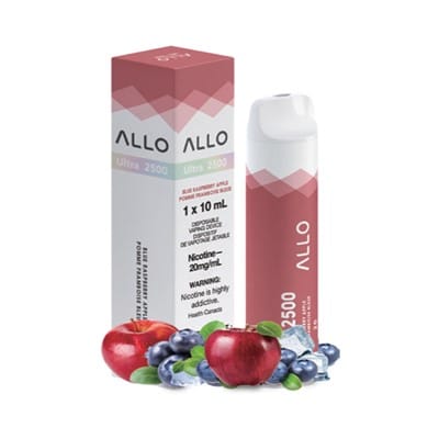 Blue Raspberry Apple Allo Ultra 2500 Disposable Vape