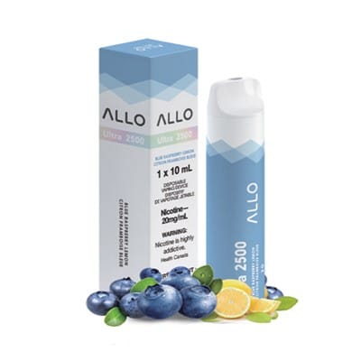 Blue Raspberry Lemon Allo Ultra 2500 Disposable Vape