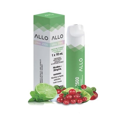 Lemon Lime Cranberry Allo Ultra 2500 Disposable Vape