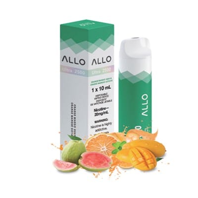 Orange Mango Guava Allo Ultra 2500 Disposable Vape