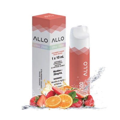 Strawberry Orange Allo Ultra 2500 Disposable Vape