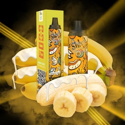 Banana Milk 6000 Puffs RandM Tornado Disposable Vape Device
