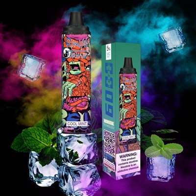 Cool Mint 6000 Puffs RandM Tornado Disposable Vape Device