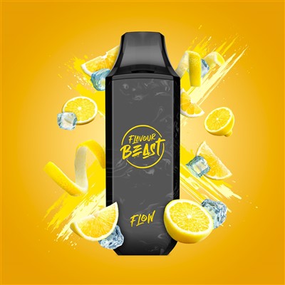 Lemon Squeeze Iced Flavour Beast Flow Disposable Vape