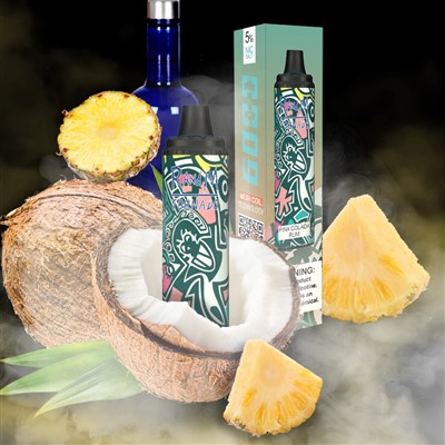 Pina Colada Rum 6000 Puffs RandM Tornado Disposable Vape Device
