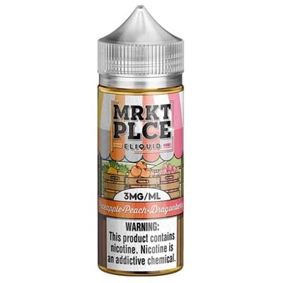 Pineapple Peach Dragonberry MRKT PLCE E-Liquid