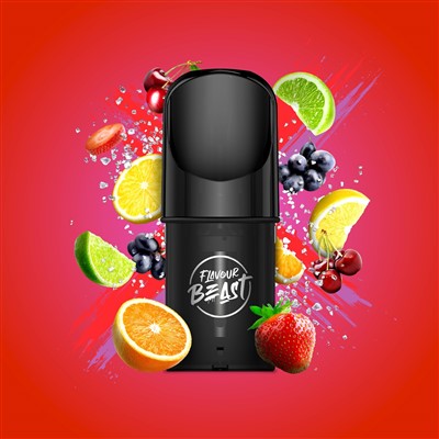 Rainbow Burst Flavour Beast Pods(Flippin' Fruit Flash )
