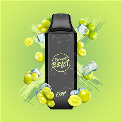 Wild White Grape Iced Flavour Beast Flow Disposable Vape
