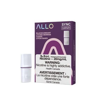 Allo Sync Blackcurrant Lychee Berries by Allo Vapor