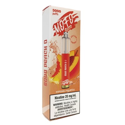 Sour Peach Mofo Sumo Disposable Vape