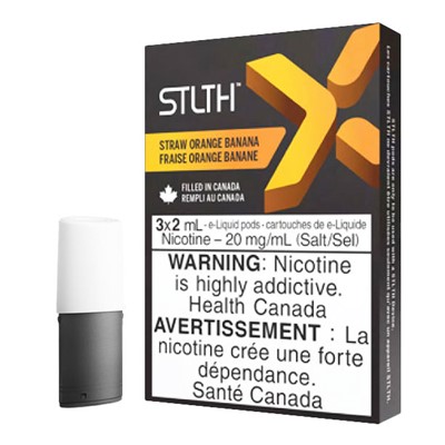 STLTH X Pods Straw Orange Banana by STLTH