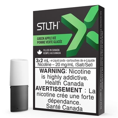 STLTH X Pods Green Apple Ice by STLTH