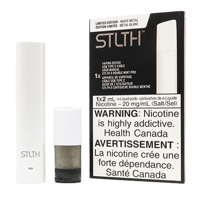 STLTH WHITE METAL LIMITED EDITION STARTER KIT