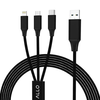 3 in 1 Charging Cable by Allo Vapor