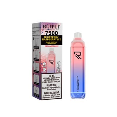 Blueberry Raspberry Ice RufPuf 7500 Disposable Vape