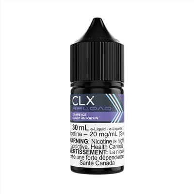 Grape Ice CLX Reload Salts by Dvine