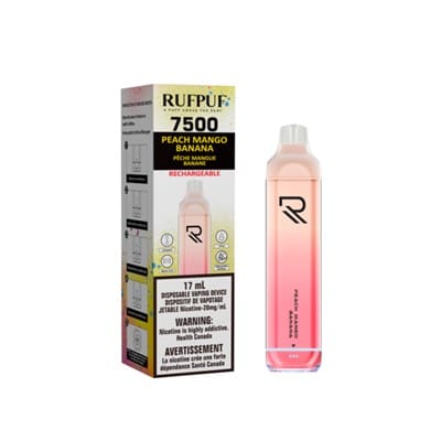 Peach Mango Banana RufPuf 7500 Disposable Vape