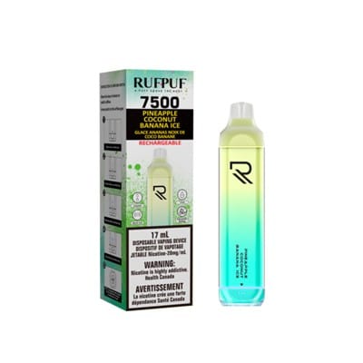 Pineapple Coconut Banana Ice RufPuf 7500 Disposable Vape
