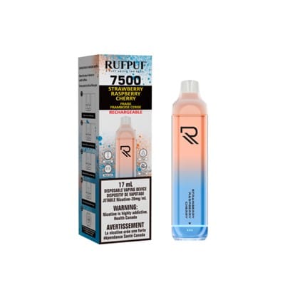 Strawberry Raspberry Cherry RufPuf 7500 Disposable Vape