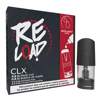 CLX Reload Empty Refillable Pods by Dvine