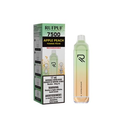 Apple Peach RufPuf 7500 Disposable Vape
