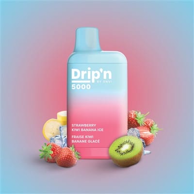 Strawberry Kiwi Banana Ice Drip'n Disposable by Envi