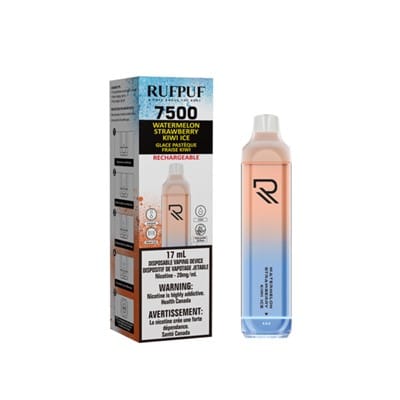 Watermelon Strawberry Kiwi Ice RufPuf 7500 Disposable Vape
