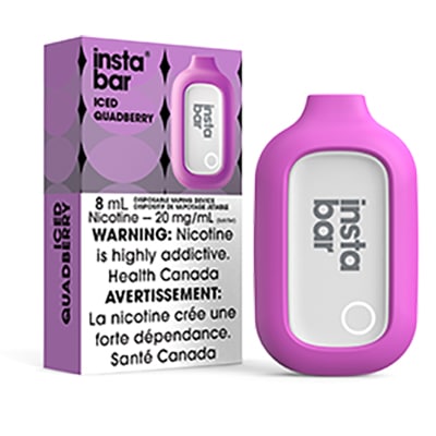 Iced Quadberry Instabar Disposable Vape