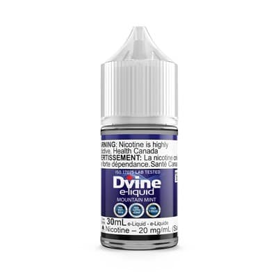 Mountain Mint Bold Salt E-liquid by Dvine