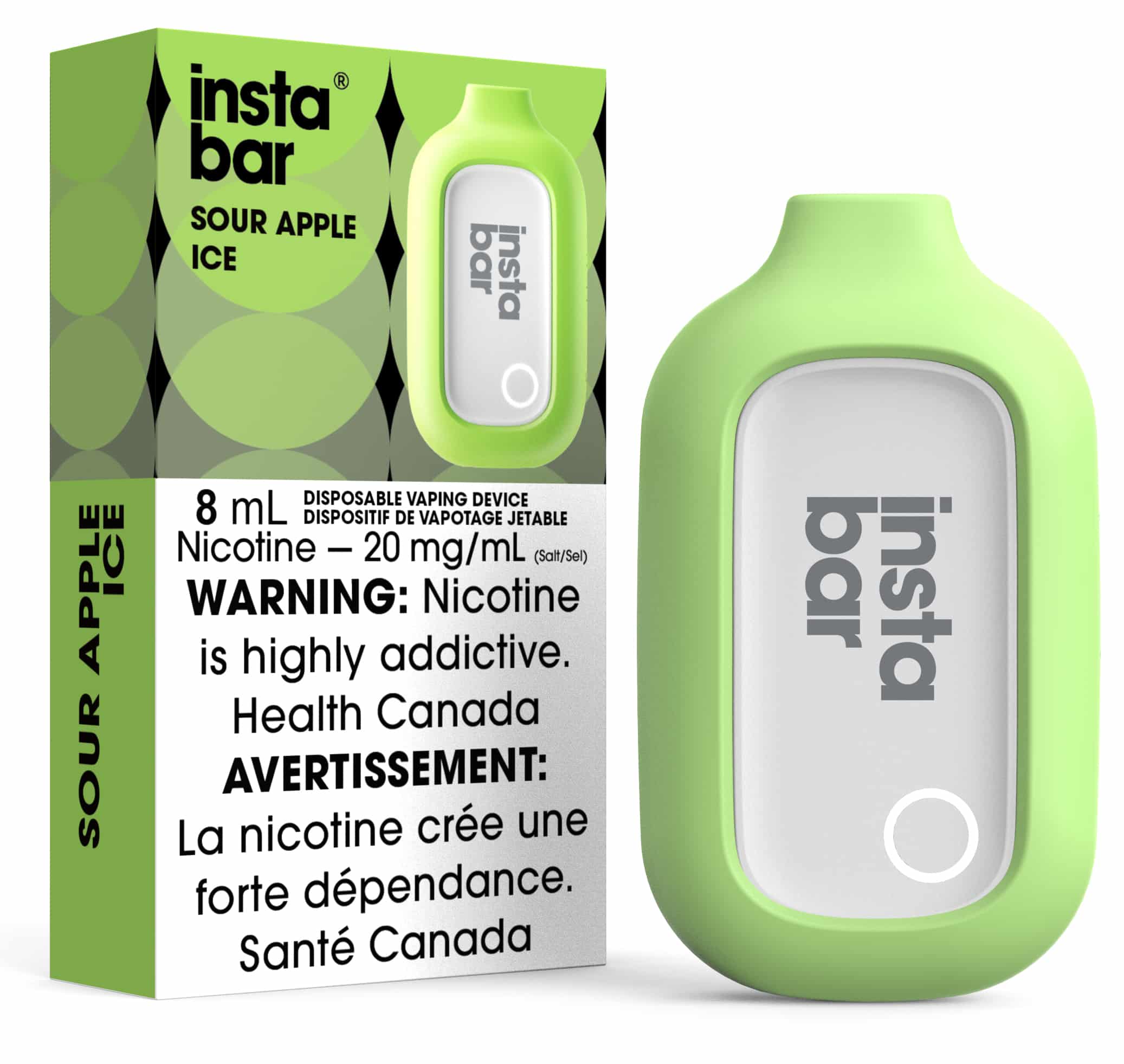 Sour Apple Ice Instabar Disposable Vape
