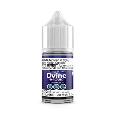 Strawberry JM Bold Salt E-liquid by Dvine