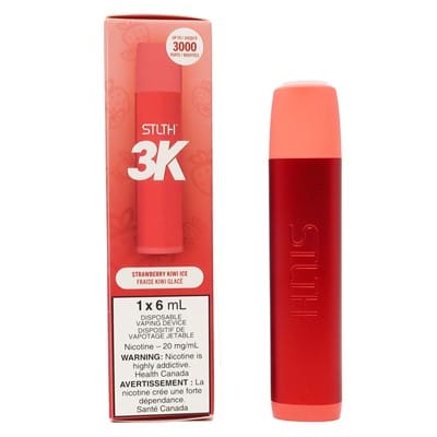 Strawberry Kiwi Ice STLTH 3K Disposable Vape