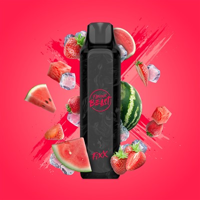 Savage Strawberry Watermelon Iced Flavour Beast Fixx Disposable Vape
