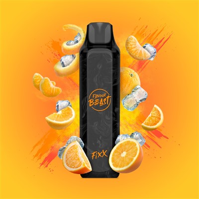 Outrageous Orange Iced Flavour Beast Fixx Disposable Vape
