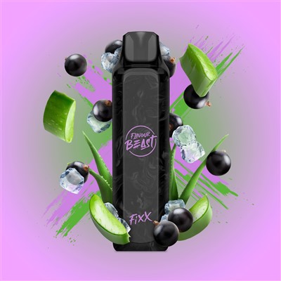 Awesome Aloe Blackcurrant Iced Flavour Beast Fixx Disposable Vape