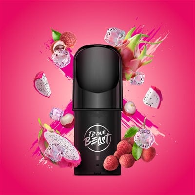 Dreamy Dragonfruit Lychee Iced Flavour Beast Pods