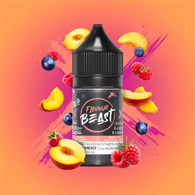 Packin' Peach Berry Flavour Beast Salts