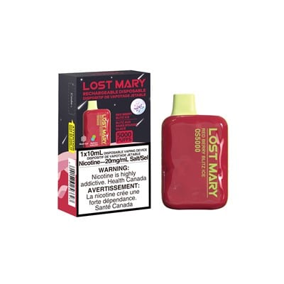 Red Berry Blitz Ice Lost Mary OS5000 Disposable Vape