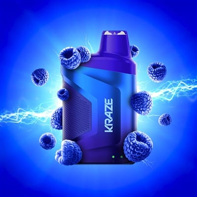 Blue Razz Kraze 5000 Disposable Vape