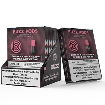 STLTH Cherry Berry Peach Pods by Buzz Pods