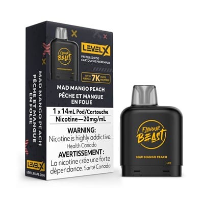 Mad Mango Peach Pods Level X by Flavour Beast - Image 2